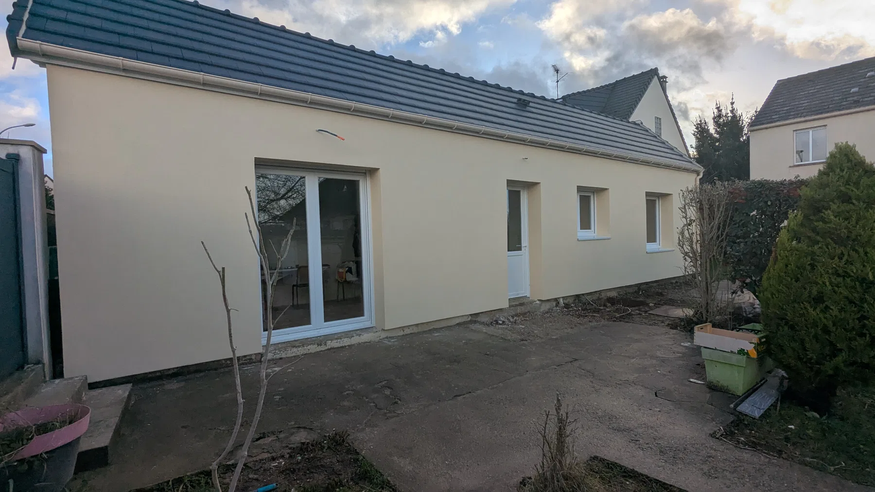 Maison à Noiseau après rénovation et isolation thermique extérieure