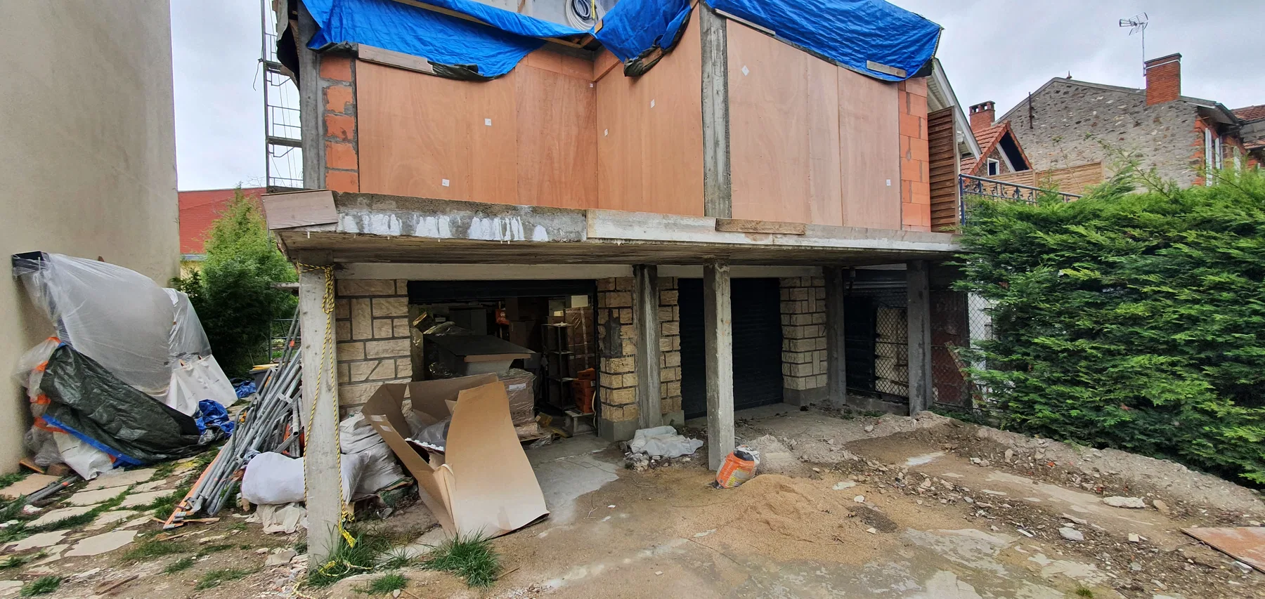 Surélévation et restructuration d’une maison au Perreux-sur-Marne